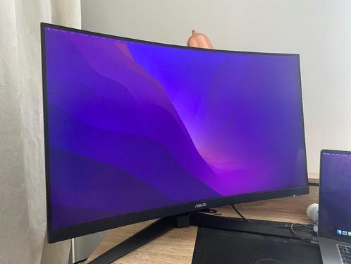 Asus TUF Gaming VG32VQ1BR gebogen scherm, Computers en Software, Monitoren, Gebruikt, 151 t/m 200 Hz, Gaming, Quad HD (2K), Minder dan 1 ms