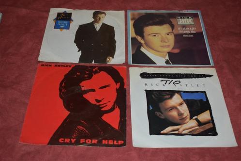45t vinyl hits van Rick ASTLEY, uit de jaren '80, Cd's en Dvd's, Vinyl Singles, Zo goed als nieuw, Single, Pop, 7 inch, Ophalen