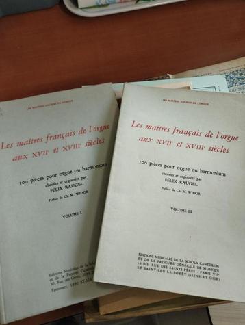 orgue, Musique beschikbaar voor biedingen