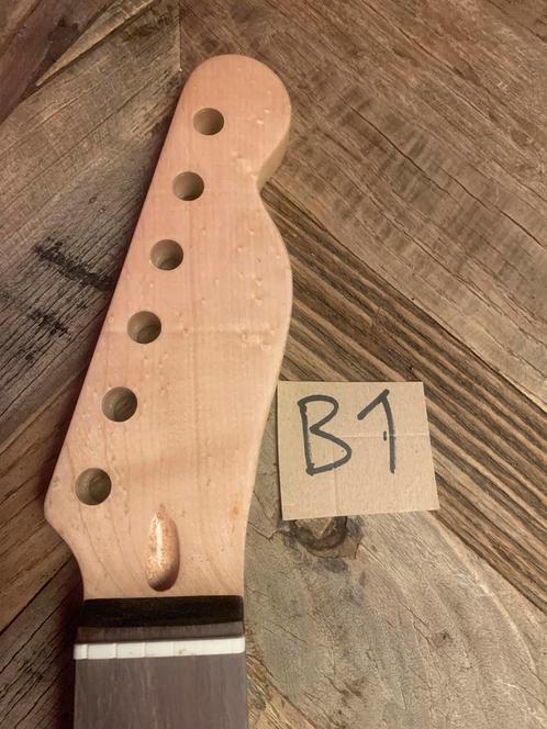 Telecaster hals”Birdseye maple/RW” B1, Muziek en Instrumenten, Instrumenten | Onderdelen, Verzenden
