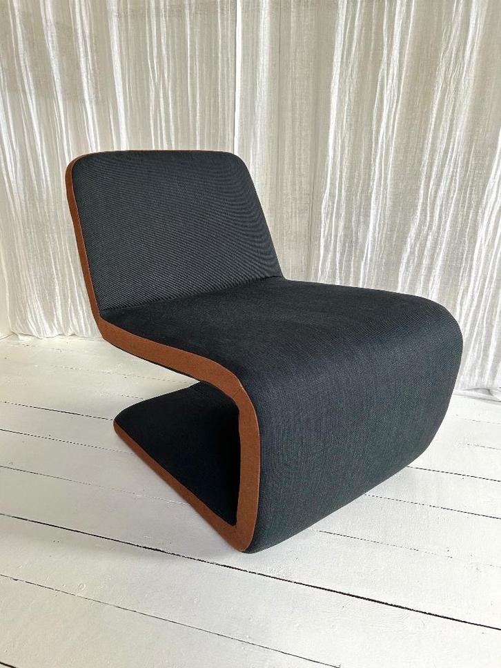 S-vorm fauteuil, Huis en Inrichting, Fauteuils, Nieuw, Stof, Ophalen