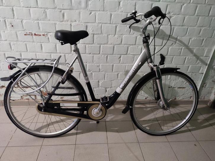 Oxford Deluxe  maat 58 met lage instap, Fietsen en Brommers, Fietsen | Dames | Damesfietsen, Gebruikt, Overige merken, Versnellingen
