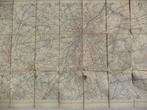 1894 Carte d'état-major BRUXELLES &, cartographie de Lahoese, Enlèvement ou Envoi