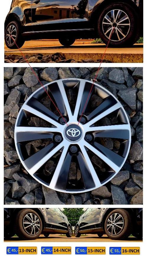 TOYOTA AYGO | Wieldoppen 🔥 | ✔️Meerdere modellen, Auto diversen, Wieldoppen, Nieuw, Ophalen of Verzenden