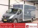 Renault Master 170PK AUTOMAAT PAARDENWAGEN LOWLINER VERKOOPW, Auto's, Bestelwagens en Lichte vracht, Te koop, Zilver of Grijs