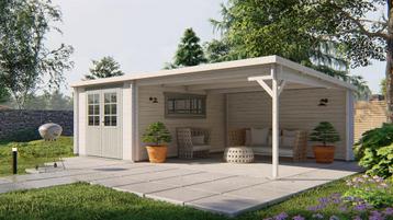  Blokhut - Tuinhuis Anton | 40 mm | vuren onbehandeld beschikbaar voor biedingen