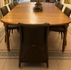 Table en chêne avec 8 chaises, Enlèvement, Utilisé