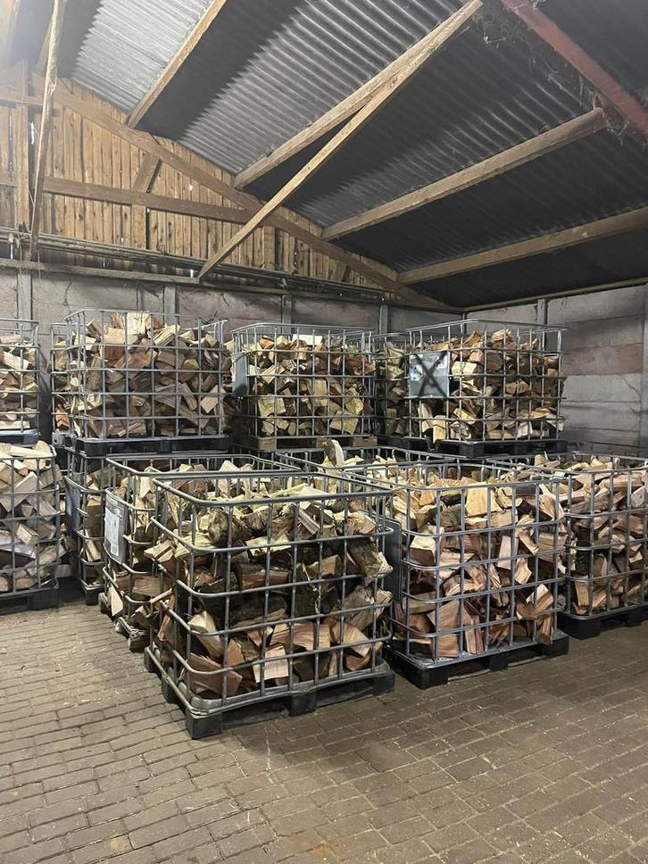 Droog!! Eiken berken mix!  Gelijk te stoken, Jardin & Terrasse, Plantes | Arbres, Enlèvement ou Envoi