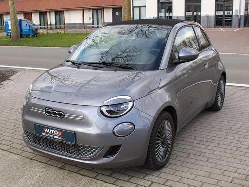 Fiat 500C 43 kWh Icon Cabrio, DC laadpoort 85 kW, Autos, Fiat, Entreprise, Achat, 500C, ABS, Airbags, Air conditionné, Alarme