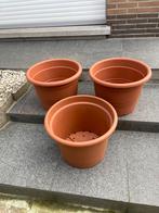 3 bloempotten van 40 cm diameter, Enlèvement, Utilisé