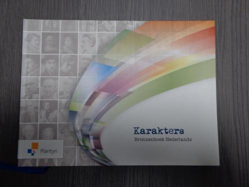 Karakters Bronnenboek Nederlands Schoolboek, Boeken, Schoolboeken, Zo goed als nieuw, Nederlands, ASO, Ophalen of Verzenden