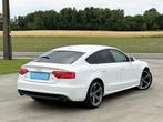 Audi A5 Sportback S Line 92000km AUTOMAAT • Alcantara, Autos, Audi, Cuir et Alcantara, Achat, Entreprise, Noir