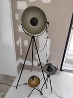 Grote vloerlamp, middelgrote en kleine sfeerlamp, Huis en Inrichting, Ophalen, Zo goed als nieuw, Metaal, 150 tot 200 cm
