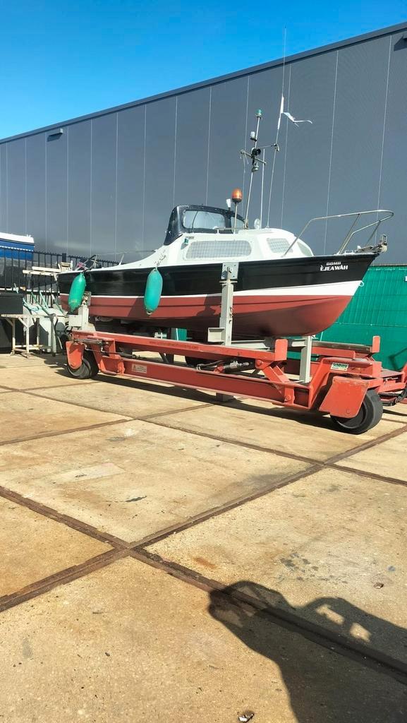 Visboot  4 takt motor. Evt met ligplaats in Vlissingen, Watersport en Boten, Speedboten, Gebruikt, Ophalen