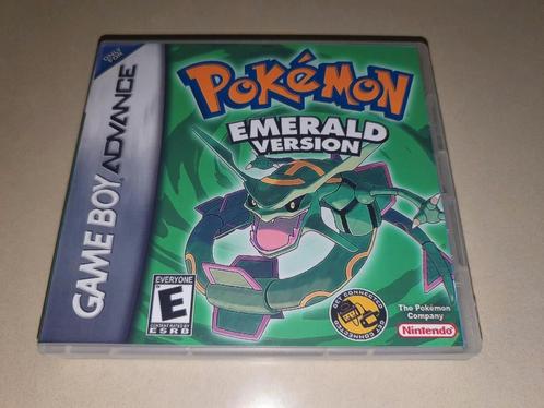 Pokemon Emerald Version Game Boy Advance GBA Game Case, Consoles de jeu & Jeux vidéo, Jeux | Nintendo Game Boy, Comme neuf, Envoi