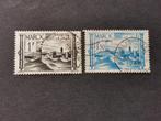 Marokko 1947 - steden - fort, Ophalen of Verzenden, Marokko, Gestempeld