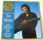 175 - DON McLEAN - HET BESTE VAN, Cd's en Dvd's, Verzenden, Zo goed als nieuw, Poprock