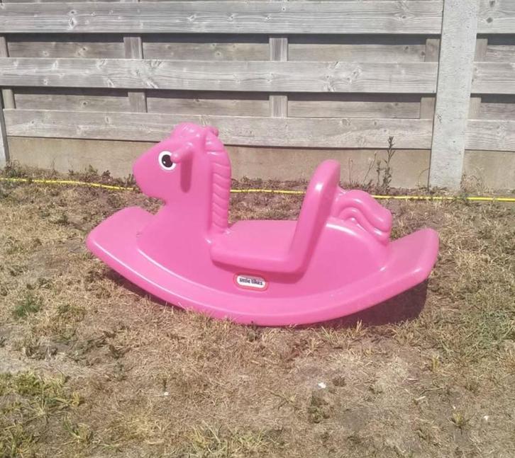 Little Tikes hobbelpaard, Kinderen en Baby's, Speelgoed | Buiten | Speeltoestellen, Zo goed als nieuw, Ophalen