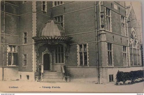 Linthout, Véranda d'entrée 1903, Collections, Cartes postales | Belgique, Non affranchie, Bruxelles (Capitale), Avant 1920, Envoi