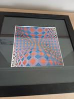 Zeefdruk van Victor Vasarely, Antiek en Kunst, Kunst | Litho's en Zeefdrukken, Ophalen