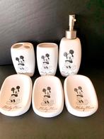 Mickey mouse 6-delige badkamerset, Ophalen, Gebruikt