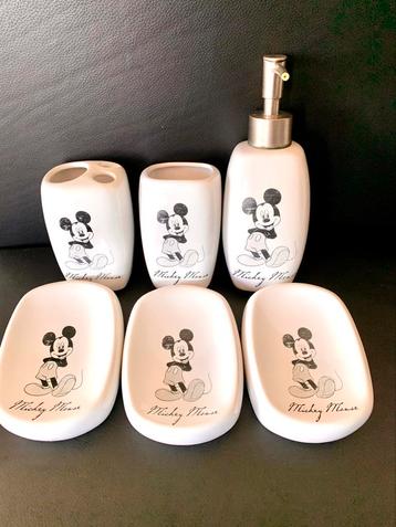 Mickey mouse 6-delige badkamerset beschikbaar voor biedingen