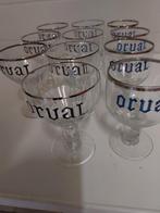 11 Orval glazen 3 verschillende soorten.  0486 215927, Ophalen, Zo goed als nieuw