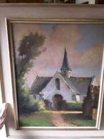 DEMOEN   SCHILDERY OP PANEEL  AFM.  64 X 54, Ophalen