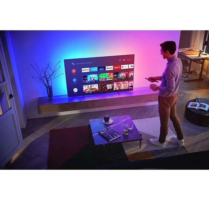Téléviseur Android PHILIPS OLED 4K UHD OLED 65OLED806/12, TV, Hi-fi & Vidéo, Télévisions, Comme neuf, OLED, 4k (UHD), Philips
