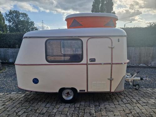 Eriba Puck uit 1976 te koop, bieden vanaf 4500euro, Caravans en Kamperen, Caravans, Particulier, tot 500 kg, Eriba, Hefdak, Reservewiel