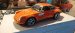Porsche 911  singer 2009  Orange 1/18, Ophalen of Verzenden, Zo goed als nieuw