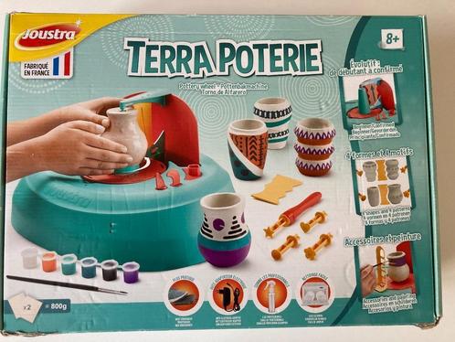 Terra Poterie Joustra (jeu créatif pour enfant) - éléctrique, Kinderen en Baby's, Speelgoed | Educatief en Creatief, Gebruikt