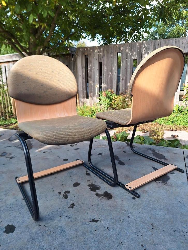 2x Design fautieuls van Albert Stoll voor Giroflex, Antiek en Kunst, Antiek | Meubels | Stoelen en Sofa's, Ophalen