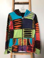 Gilet multicolore ethnique capuche pointue. Taille S., Vêtements | Femmes, Taille 36 (S), Porté