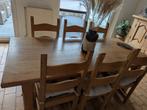 Salle à manger complète en chêne, Huis en Inrichting, Ophalen, Gebruikt