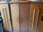 Vintage Houten kast, Huis en Inrichting, Kasten | Dressoirs, Ophalen, Gebruikt, 200 cm of meer, Met deur(en)