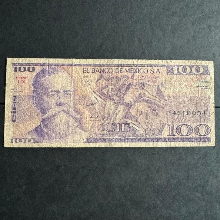 Mexico - 100 Pesos 1982 - P 74 - F - 1053, Postzegels en Munten, Bankbiljetten | Amerika, Los biljet, Zuid-Amerika, Ophalen of Verzenden