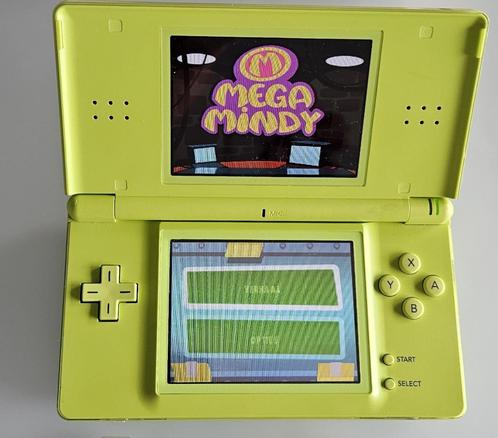 Nintendo DSi console en 2 DS lite consoles / Mario spel, Games en Spelcomputers, Spelcomputers | Nintendo DS, DS Lite, Groen, Ophalen of Verzenden
