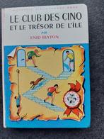 Le club des cinq et le trésor de l'île - Enid Blyton, Enid Blyton, Utilisé, Enlèvement ou Envoi, Fiction