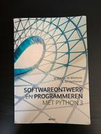 Softwareontwerp en programmeren met phyton 3, Boeken, Ophalen of Verzenden, Zo goed als nieuw