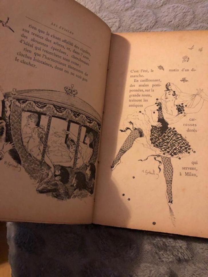 L'amant des danseuses et Les Etoiles - Félicien Champsaur, Antiek en Kunst, Antiek | Boeken en Manuscripten, Ophalen of Verzenden