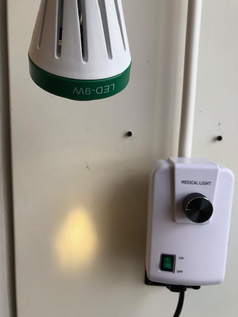 Medische onderzoekslamp slangehals LED 9 watt, Diversen, Verpleegmiddelen