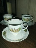 3 kopjes en schotels Mittertech Bavaria "Dutch Castles"., Antiek en Kunst, Ophalen of Verzenden