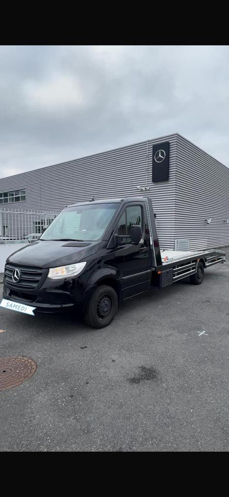 Mercedes sprinter porte voiture, Auto's, Bestelwagens en Lichte vracht, Particulier, Parkeercamera, Diesel, 2 deurs, Automaat