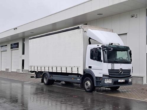 Mercedes Atego 1224 Junge schuifzeil + laadklep, Auto's, Vrachtwagens, Particulier, ABS, Airbags, Airconditioning, Boordcomputer