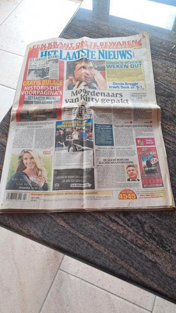 Het Laatste Nieuws, Enlèvement
