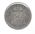 11373 * LEOPOLD II * 50 cent 1886 vlaams * Pr/FDC, Postzegels en Munten, Munten | België, Zilver, Verzenden
