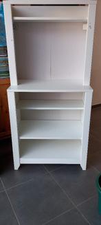 Witte pampertafel Ikea + bijhorend bed en matras, Ophalen, Gebruikt, Kast, 50 tot 70 cm
