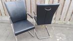 Stoelen te koop, Huis en Inrichting, Stoelen, Ophalen, Twee, Zwart, Zo goed als nieuw