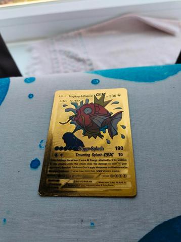 Magicarp & Wailord Tag Team Card beschikbaar voor biedingen